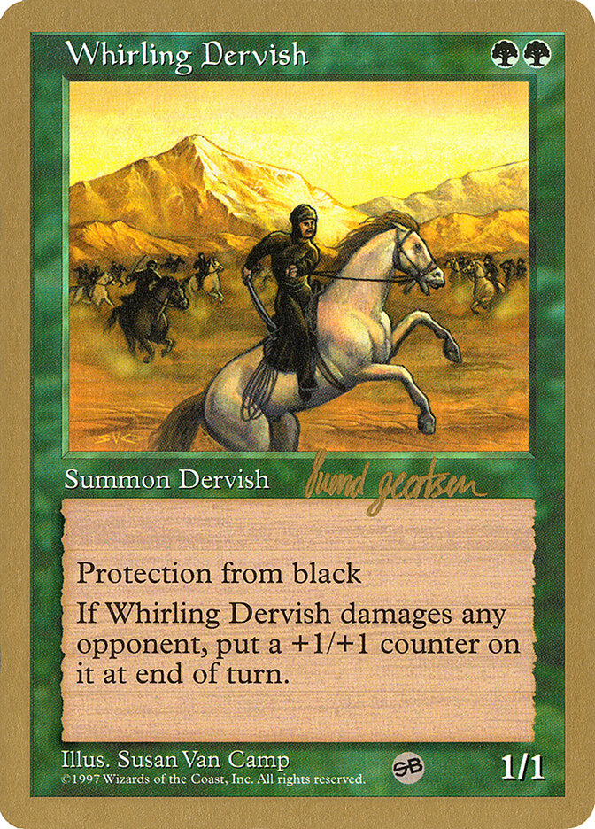 Whirling Dervish card front