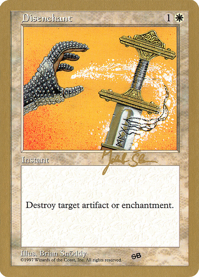 Disenchant card front