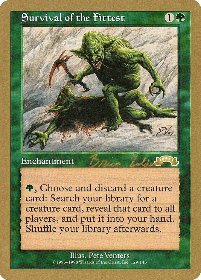 Survival of the Fittest card front