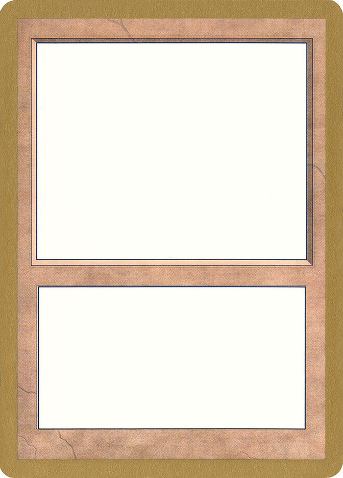 Blank Card card front