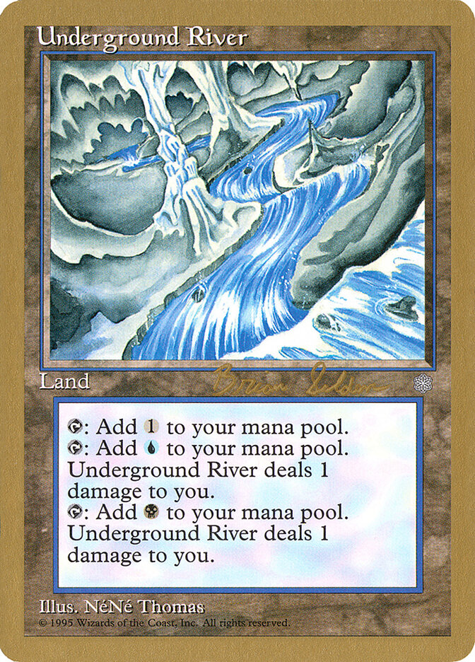 Underground River card front