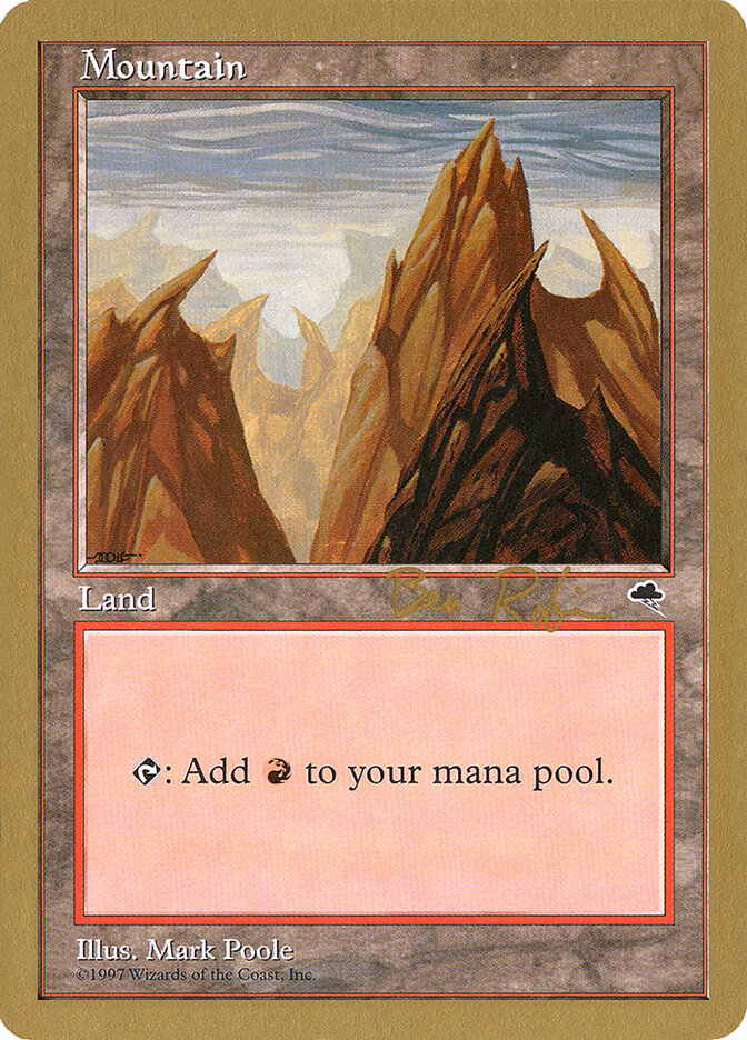 Mountain card front