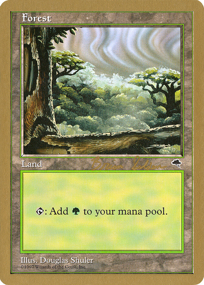 Forest card front