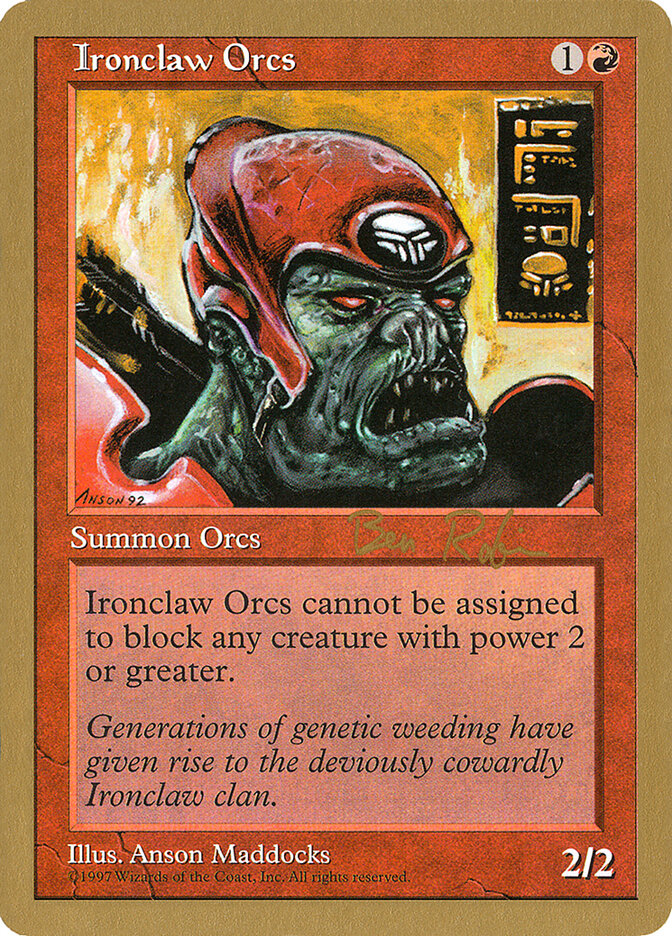 Ironclaw Orcs card front