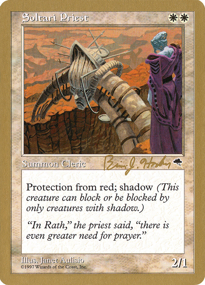 Soltari Priest card front