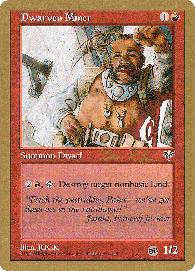 Dwarven Miner card front