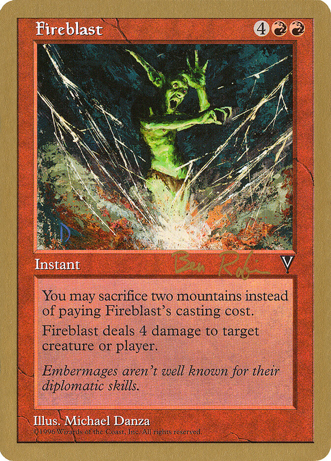 Fireblast card front