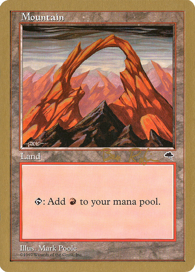 Mountain card front