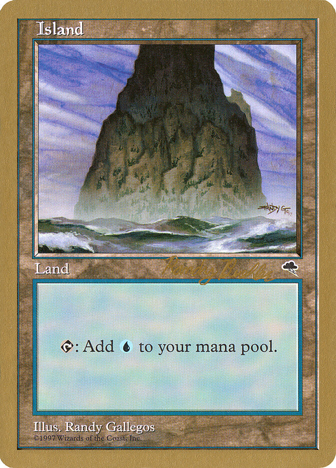 Island card front