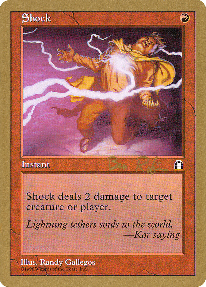 Shock card front