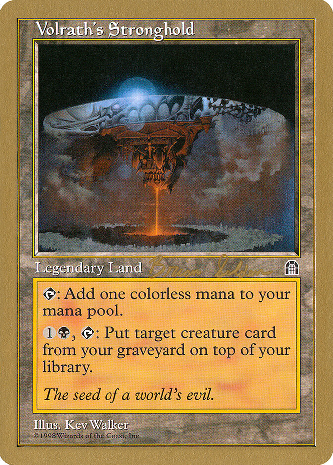 Volrath's Stronghold card front