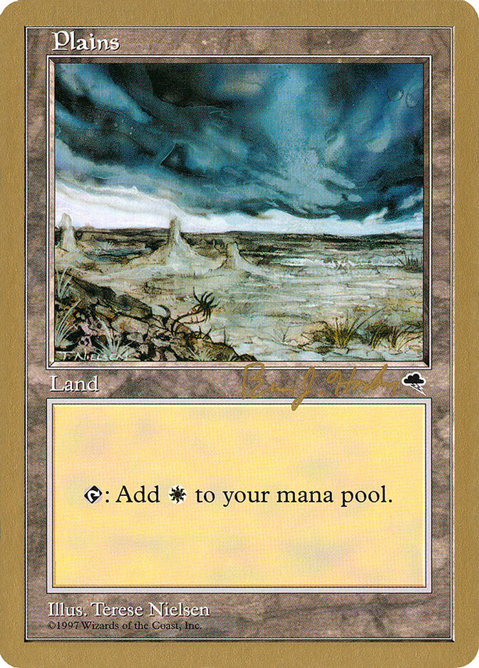Plains card front