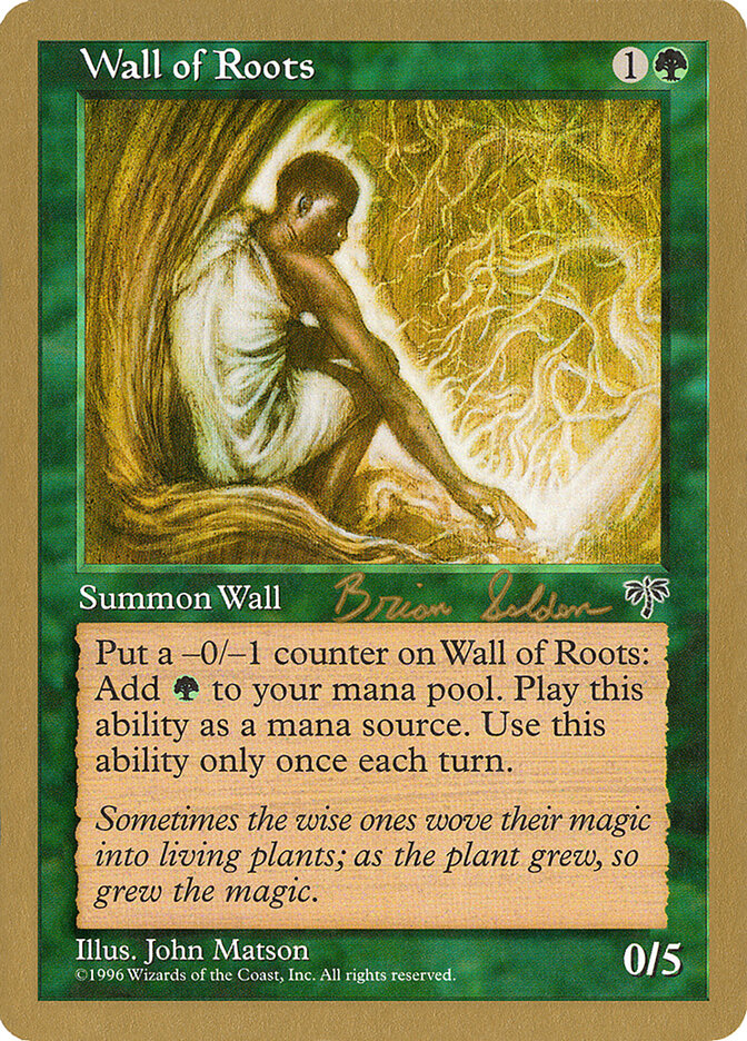 Wall of Roots card front