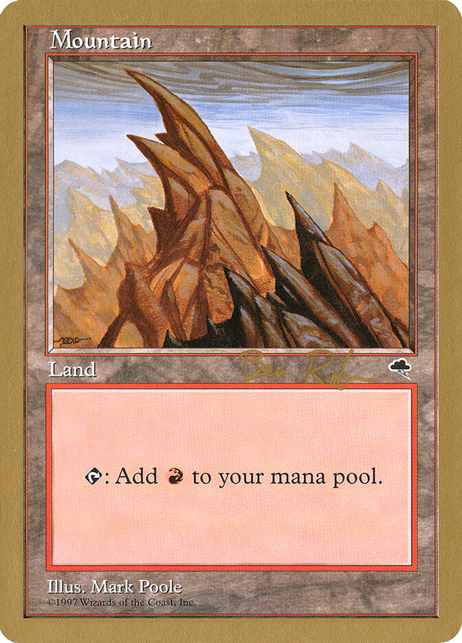 Mountain card front