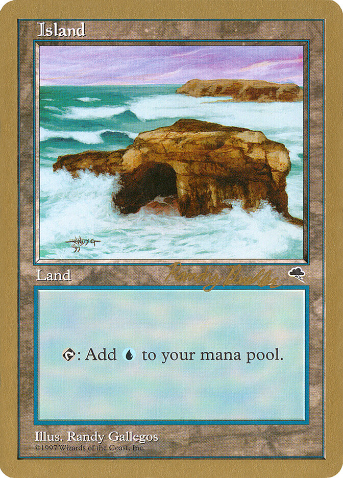 Island card front