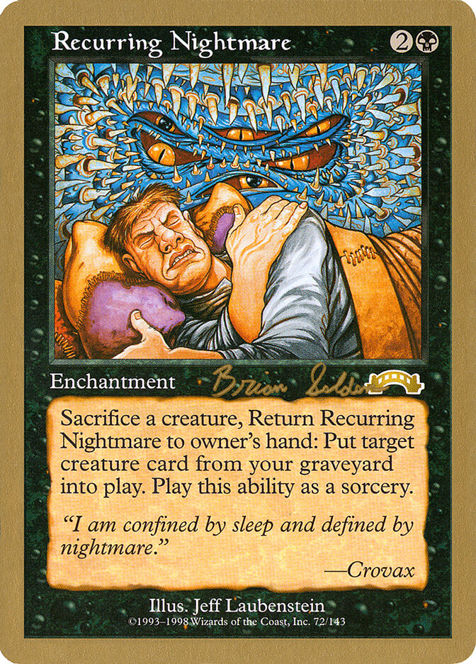 Recurring Nightmare card front