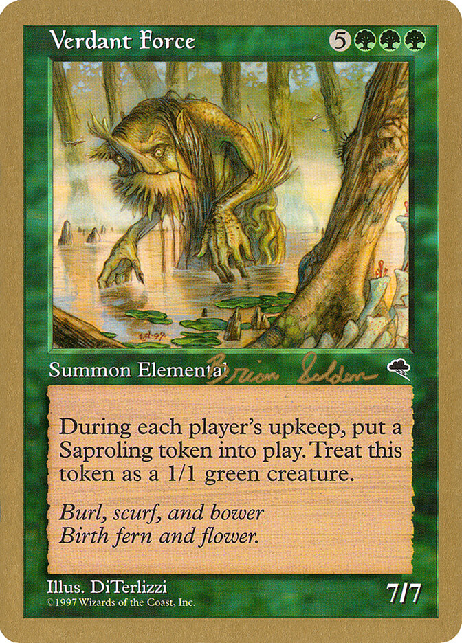 Verdant Force card front