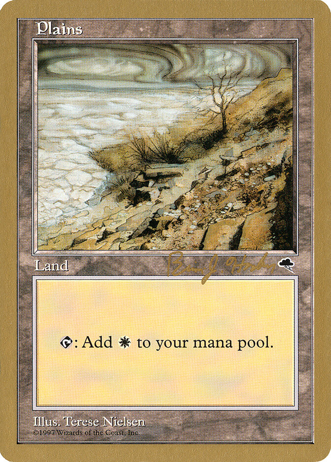 Plains card front