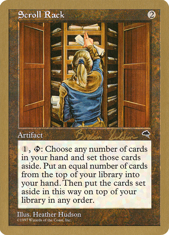 Scroll Rack card front