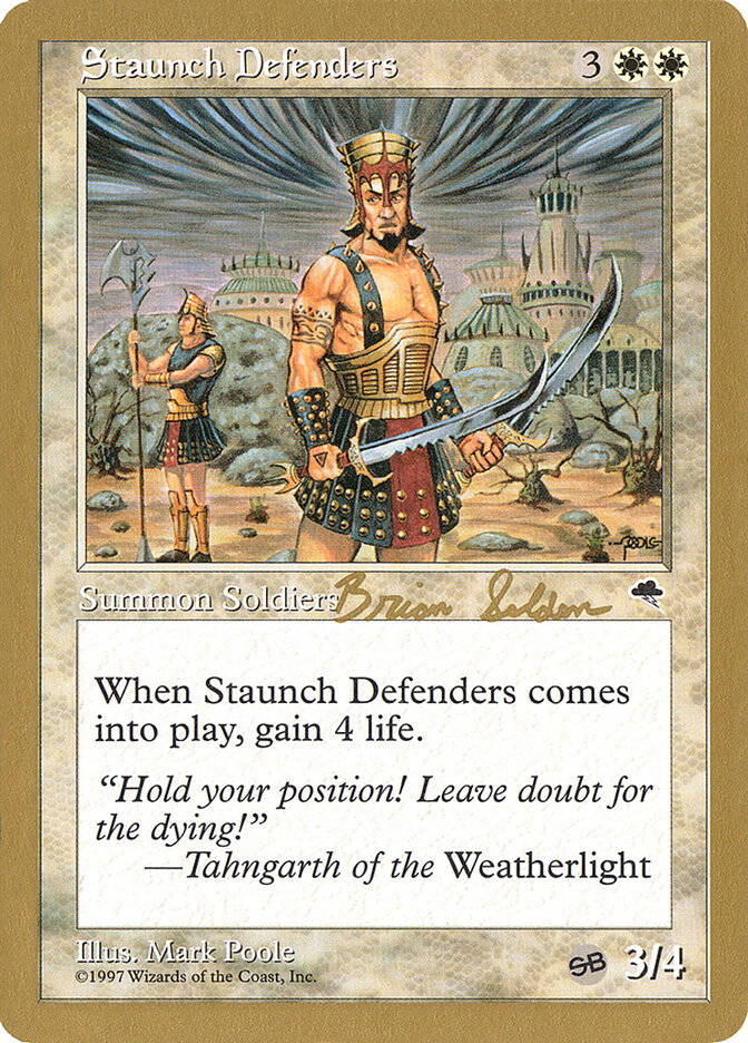 Staunch Defenders card front