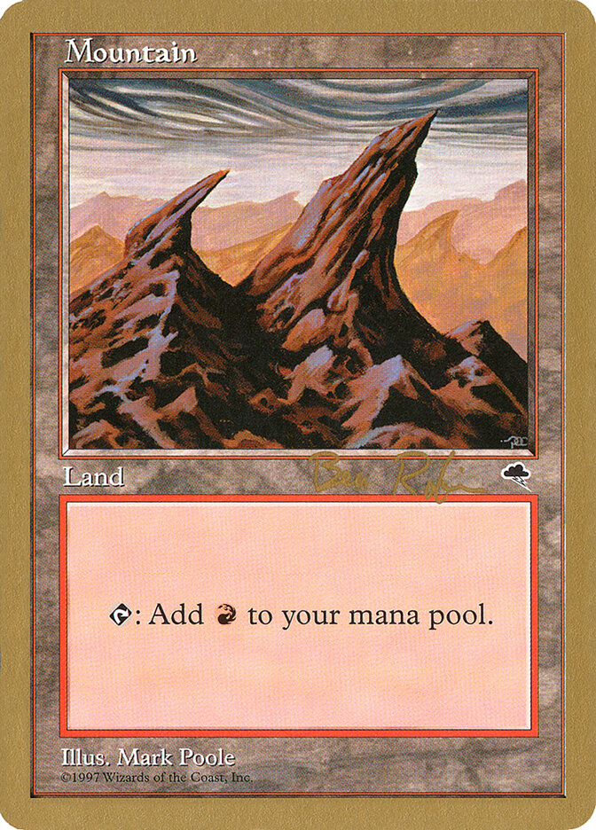 Mountain card front