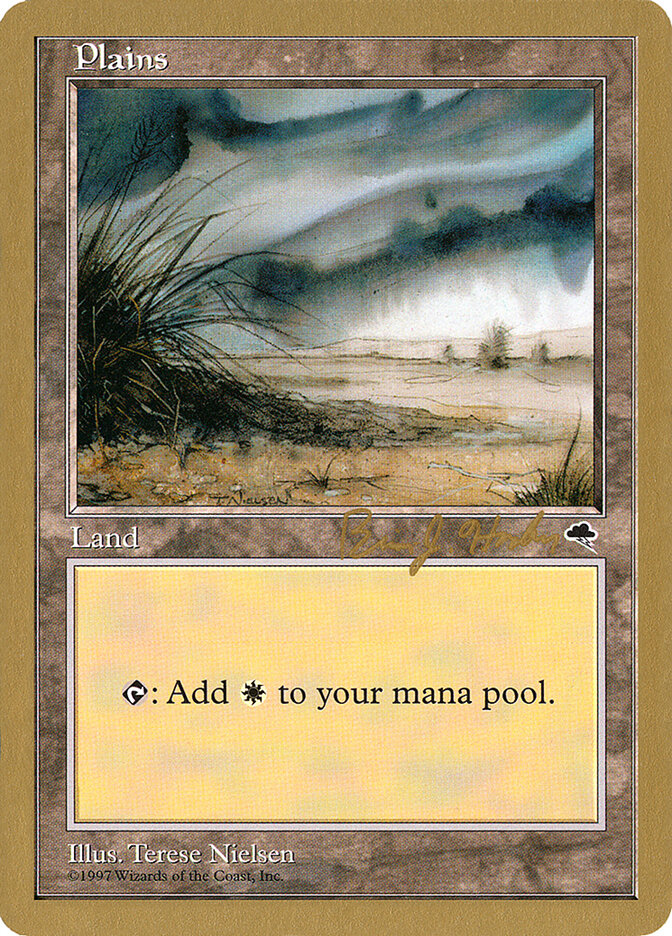Plains card front