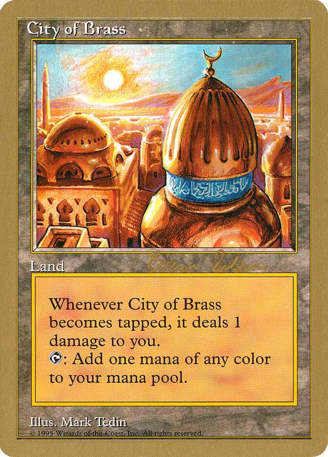 City of Brass card front