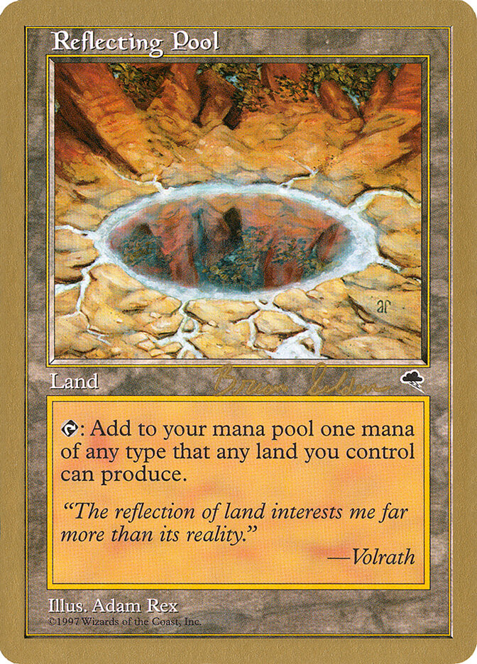 Reflecting Pool card front