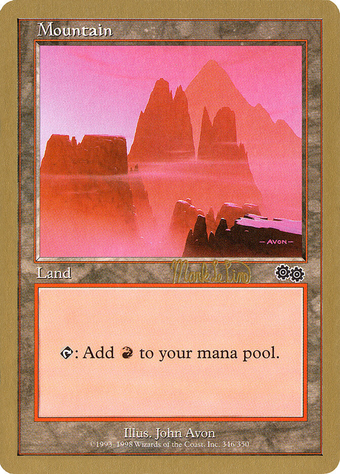 Mountain card front