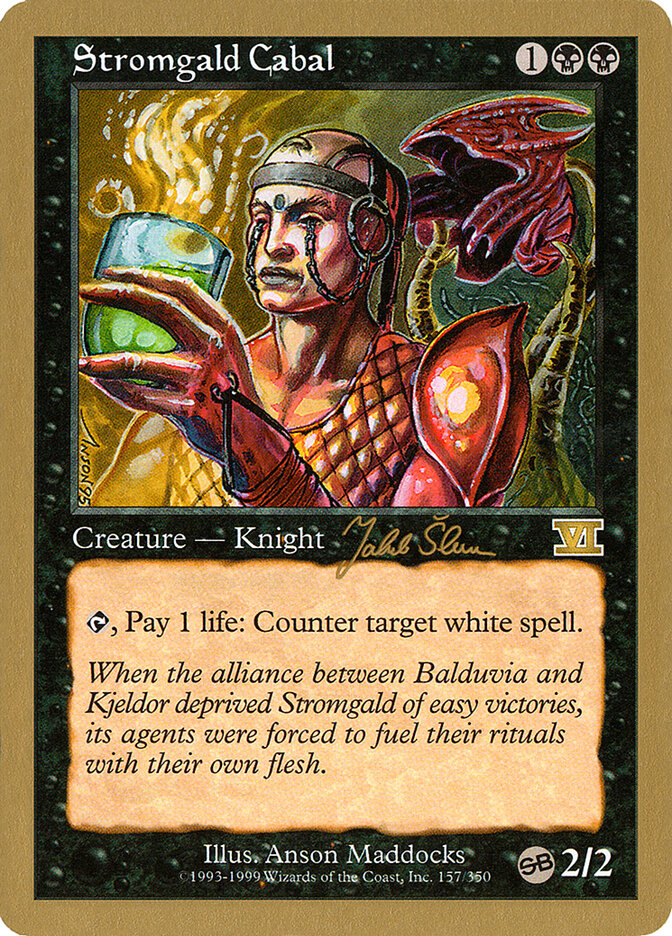 Stromgald Cabal card front