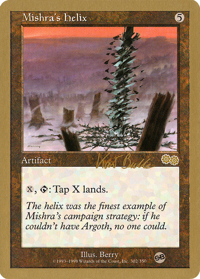 Mishra's Helix card front