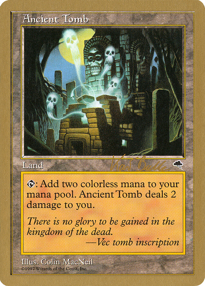 Ancient Tomb card front