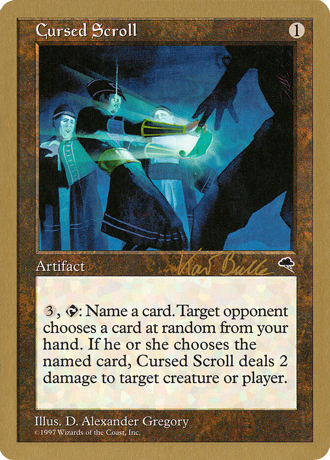 Cursed Scroll card front