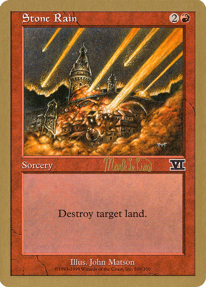 Stone Rain card front