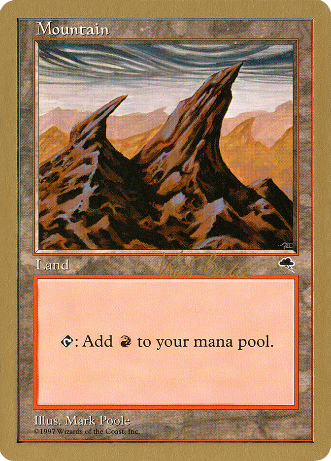 Mountain card front