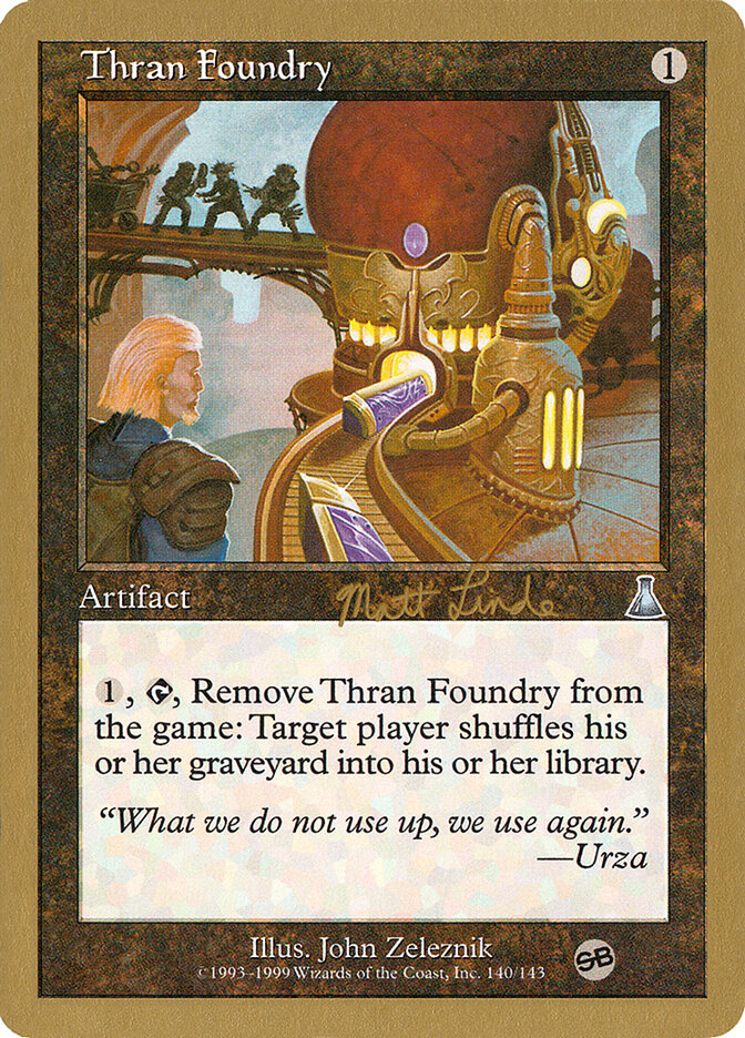 Thran Foundry card front