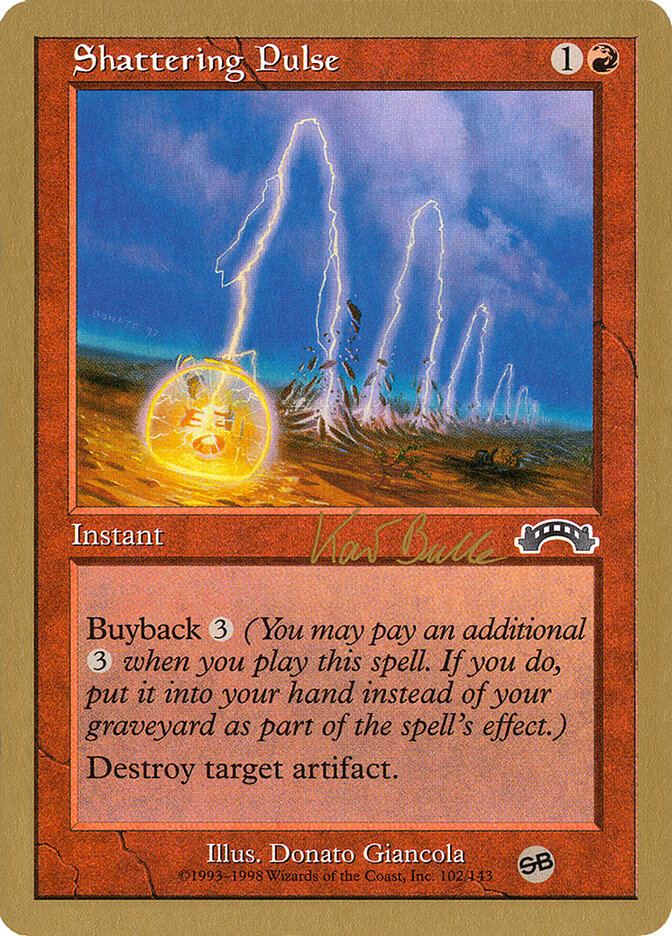 Shattering Pulse card front