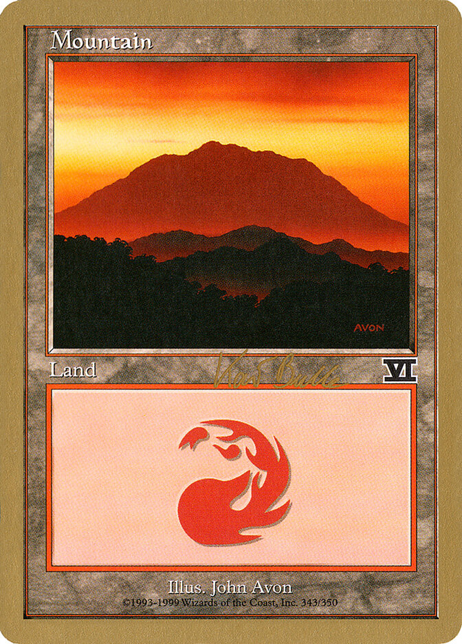 Mountain card front