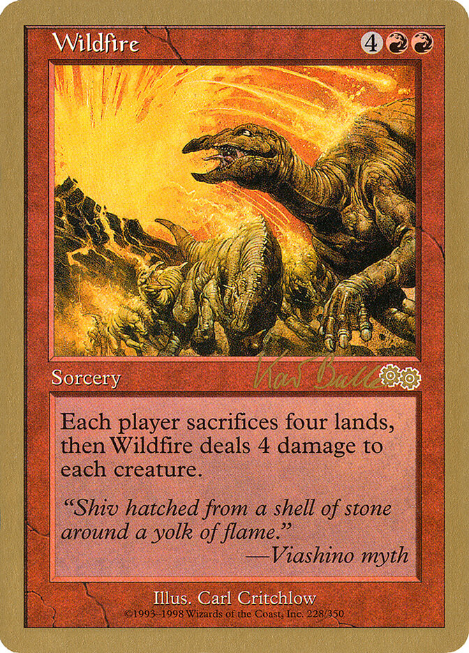 Wildfire card front
