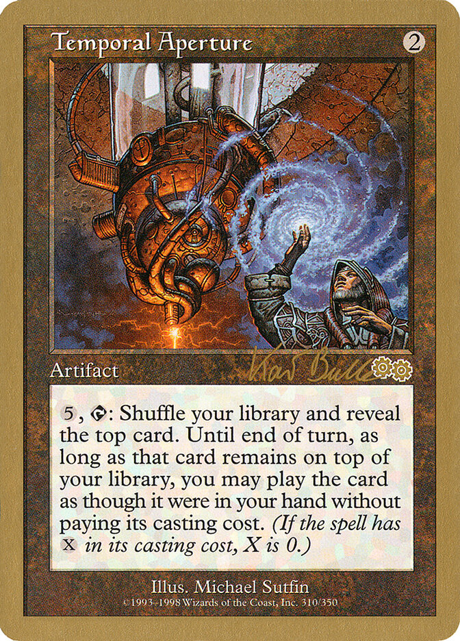 Temporal Aperture card front