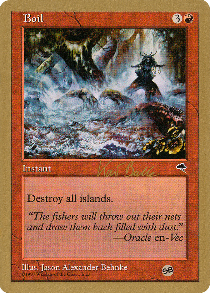 Boil card front