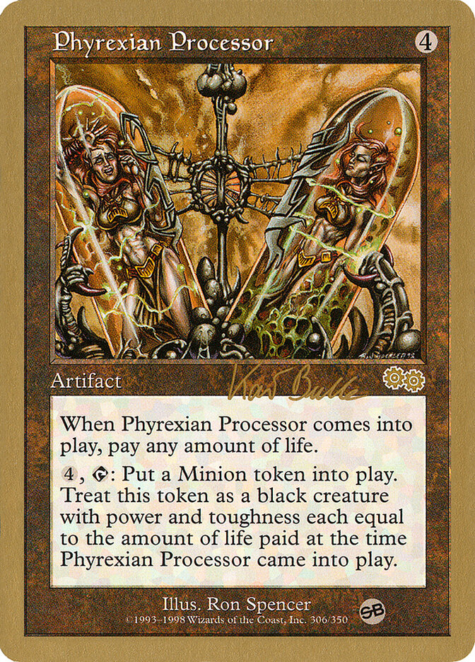 Phyrexian Processor card front