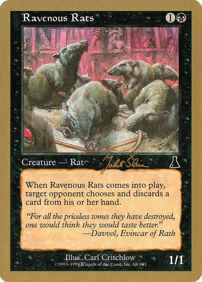 Ravenous Rats card front