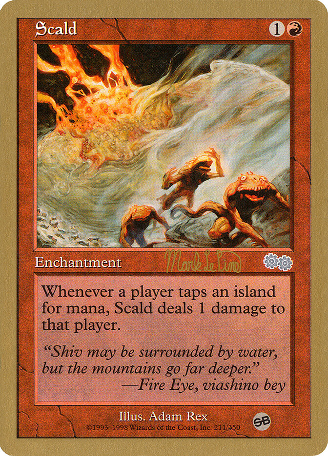 Scald card front
