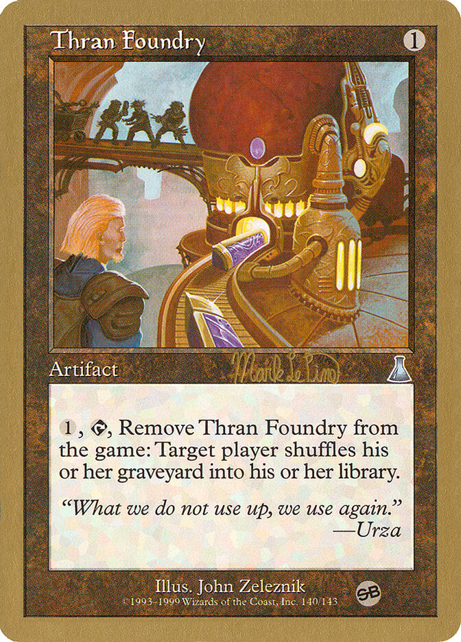 Thran Foundry card front