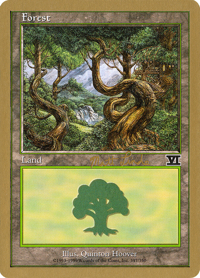 Forest card front