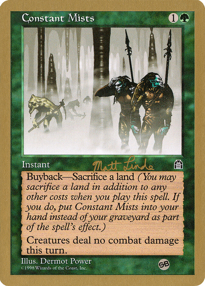 Constant Mists card front