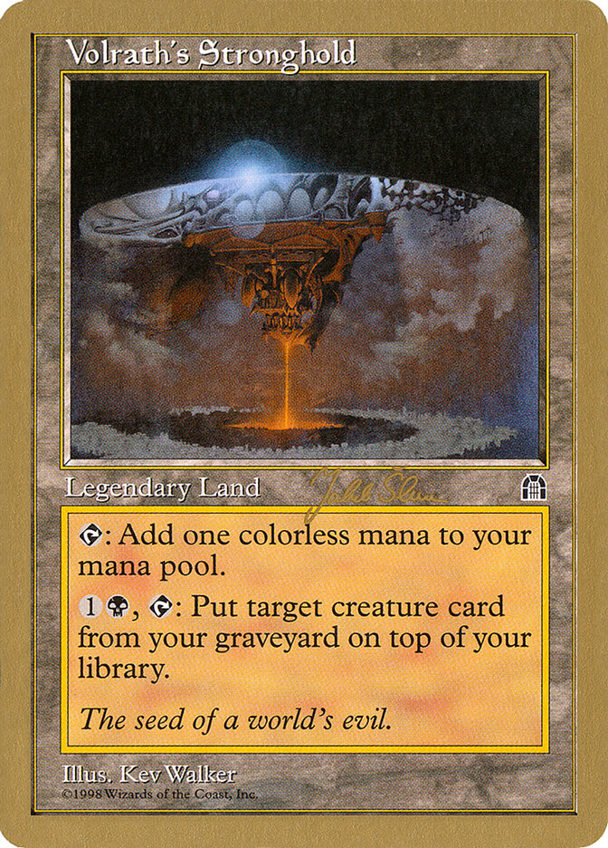 Volrath's Stronghold card front