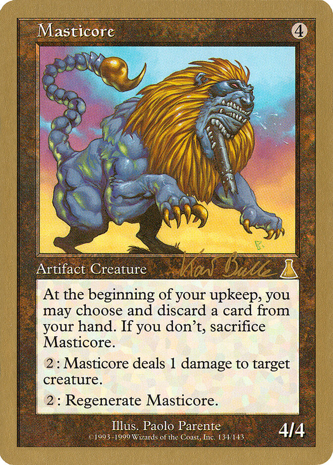 Masticore card front