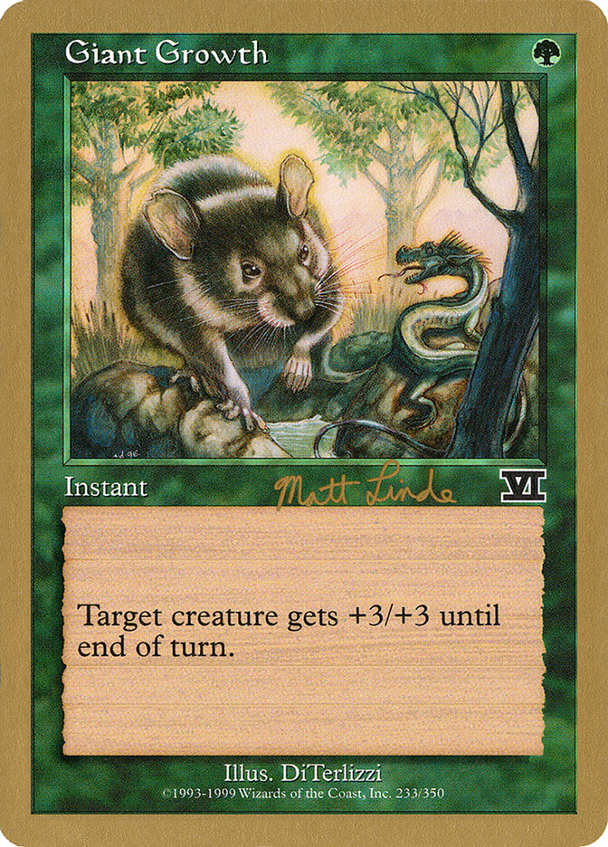 Giant Growth card front